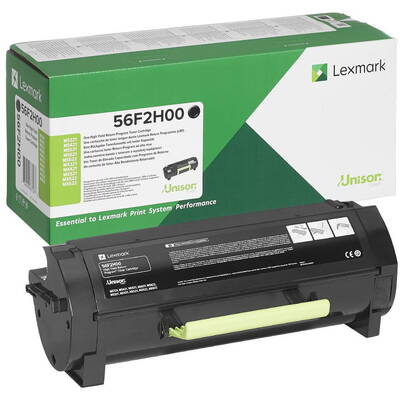 Toner imprimanta Lexmark 56F2H00 HYR BK 15K MS321DN