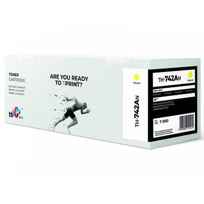 Toner Compatibil TB Print pentru HP CLJ CP5225 TH-742AN yellow