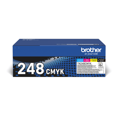 Toner imprimanta Brother TN-248 Multipack