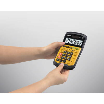 Calculatoar de birou WATERPROOF WM-320MT-S, 12-digit display, removable keyboard.