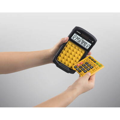 Calculatoar de birou WATERPROOF WM-320MT-S, 12-digit display, removable keyboard.