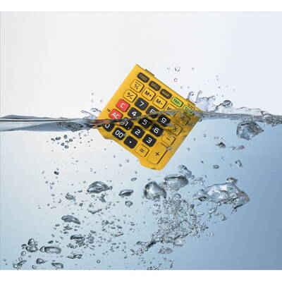 Calculatoar de birou WATERPROOF WM-320MT-S, 12-digit display, removable keyboard.