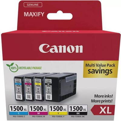 Cartus Imprimanta Canon PGI-1500 XL BK/C/M/Yk Multipack