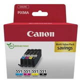 Canon CLI-551 C/M/Y/BK Multipack