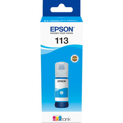 Cartus Imprimanta Epson EcoTank 113 Cyan Bottle C13T06B240