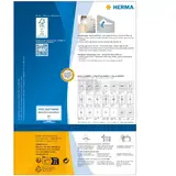 Herma Etichete cu adresa A4 alb 99,1x42,3 mm detasabile. 1200 buc