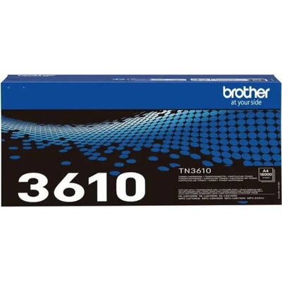 Toner imprimanta Brother Black Large TN3610