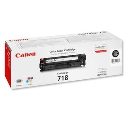 Toner imprimanta Canon TWIN PACK BLACK CRG-718 2X3,4K ORIGINAL LBP 7200CDN