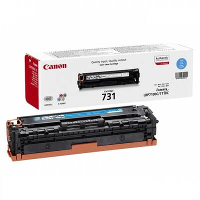 Toner imprimanta CYAN CRG-731C 1,5K ORIGINAL CANON LBP 7100CN