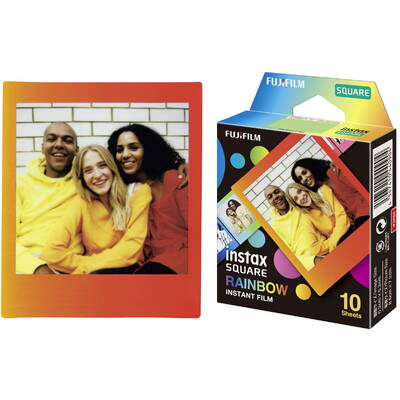 Hartie Foto FUJIFILM 1 instax Square Film Rainbow