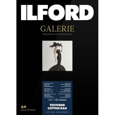 Hartie Foto Ilford Galerie Cotton Artist Textured 310g A2 25 Sheets